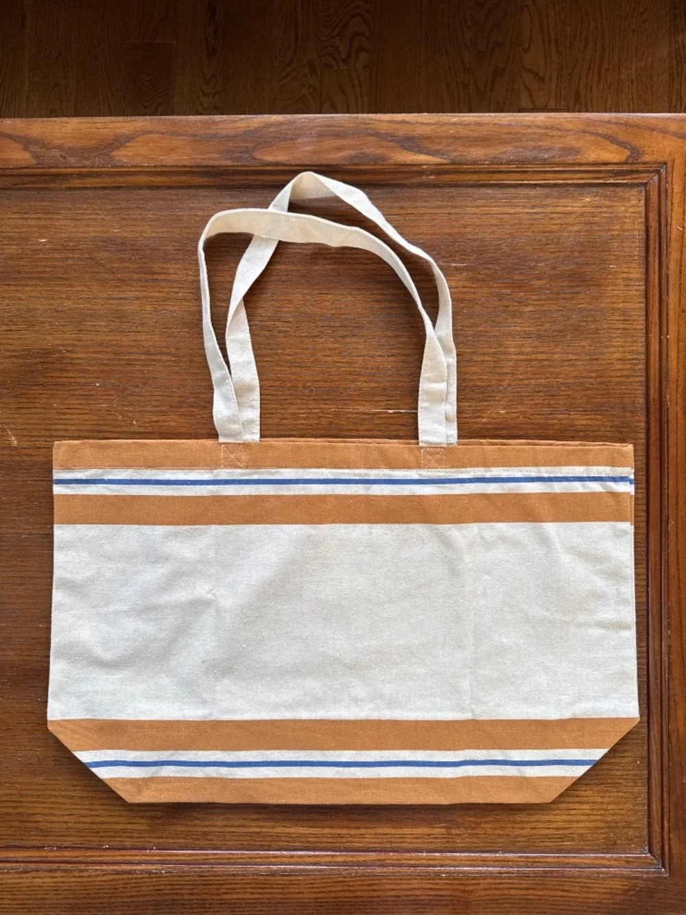 new Sézane l'Avventura di Sezane striped gold tan amber tote limited edition